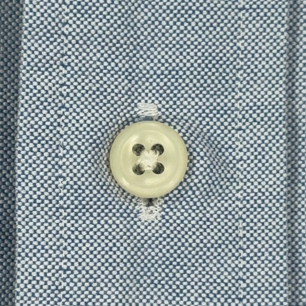 Ralph Lauren Button Down Oxford Shirt Mens XLT Blue Classic Fit Long Sleeve OCBD - Picture 6 of 11